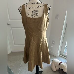 Banana Republic Tan Mini Dress